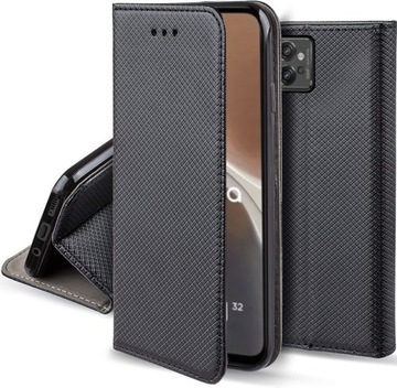 ETUI do MOTOROLA MOTO G32 MAGNET SMART CASE +SZKŁO