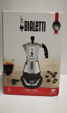 ЭЛЕКТРИЧЕСКАЯ КОФЕВАРКА BIALETTI MOKA ТАЙМЕР 120 МЛ