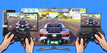 4K ТВ ИГРОВАЯ РЕТРО КОНСОЛЬ + 2 ПАНЛОДА-Flash 64G