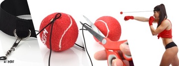 2x FIGHT REFLEX BALL Рефлекторный мяч ДЛЯ БОКСА