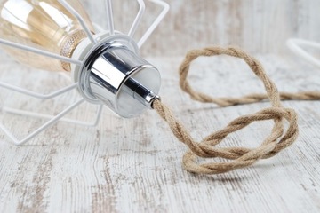 хромированная металлическая рама e27 с двумя фланцами и замком-пауком в стиле лофт в стиле ретро.