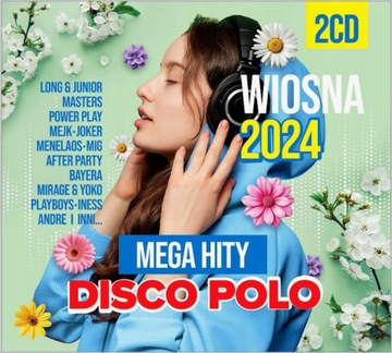 ВЕСНА 2024 Mega Hits Disco Polo 2CD ПОСЛЕДНИЕ ХИТЫ