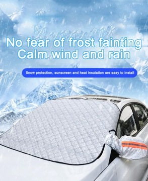 Магнитный козырек от солнца на лобовом стекле автомобиля