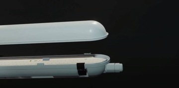 Profesjonalna Lampa LED wodoodporna liniowa 120cm 36W 4000K na parking