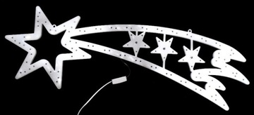 РОЖДЕСТВЕНСКОЕ УКРАШЕНИЕ ОКНА COMET MULTICOLOR LED 58 CM