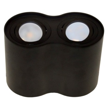 SIROCO ЧЕРНЫЙ ПОДВИЖНЫЙ КРУГЛЫЙ АЛЮМИНИЕВЫЙ ПОТОЛОЧНЫЙ СВЕТИЛЬНИК