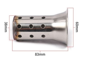 DB Killer Выхлопная система 60 мм Глушитель Глушитель Best New