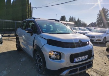 Citroen C3 Aircross  I Crossover 1.2 PureTech 83KM 2018 Citroen C3 Aircross 122018r, 1.2 Benzyna. Lekko uszkodzony przod. Jezdzi., zdjęcie 1