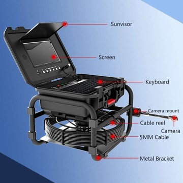 10-дюймовая мини-камера с разрешением 1080p, ночным видением и CMOS-сенсором