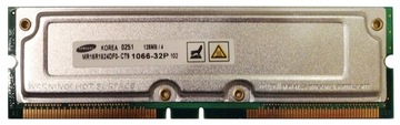 128MB/4 RIMM RDRAM ECC SAMSUNG MR16R1624DF0-CT9