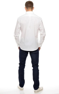 WRANGLER koszula white L/S 1PKT SHIRT _ M