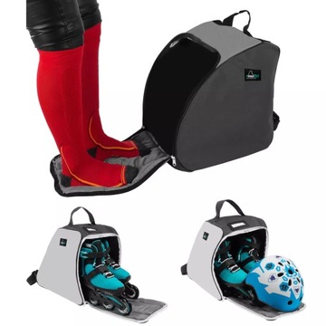 Рюкзак из альпаки для роликов/коньков