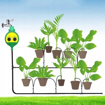 ПРОГРАММАТОР ДВУХДИСКОВОГО КОНТРОЛЛЕРА ОРОШЕНИЯ ДЛЯ ДВОРОВ ЗЕЛЕНЫЙ
