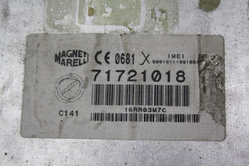 РАДИО НАВИ НАВИГАЦИЯ 2DIN ТЕЛ ALFA ROMEO GT 147 71721018