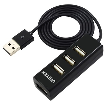 ROZDZIELACZ HUB USB UNITEK Y-2140 4 PORTY 480 Mb/s