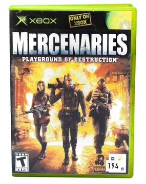 Gra Mercenaries Playground of Destruction Microsoft Xbox Classic