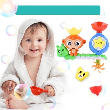 ИГРУШКА ДЛЯ ВАННЫ ДЛЯ ДЕТЕЙ 1, 2, 3 ЛЕТ, ИГРУШКА С ПРИСОСКОЙ