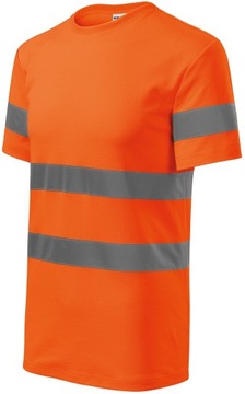 KOSZULKA ODBLASKOWA T-SHIRT HV PROTECT BAWEŁNA XXL