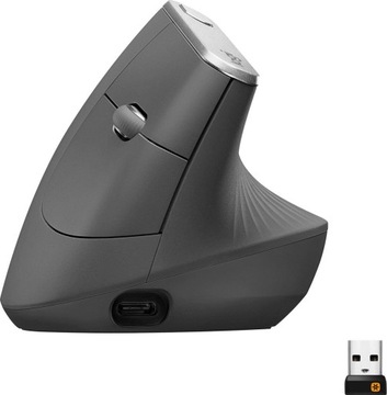 Вертикальная эргономичная унифицированная USB-мышь Logitech MX
