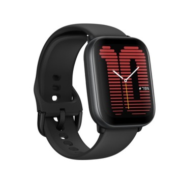 Умные часы AMAZFIT ACTIVE, спортивные часы AMOLED GPS, черные