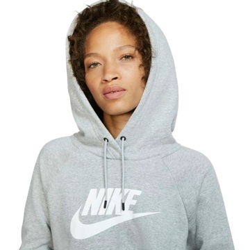 ND05_B12516-M BV4126 063 Bluza damska Nike W Essential Hoodie PO HBR szara