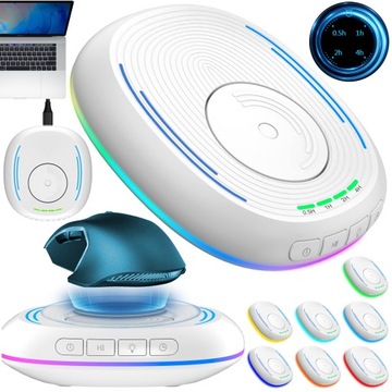 MOUSE JIGGLER MOVER Z REGULOWANYM TIMERE SYMULATOR RUCHU MYSZKI MYSZK BIAŁY