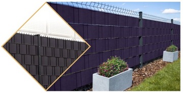 Забочная лента 4.7cmx48m +38 Clips +ультрафиолетовая крышка ограждения панель забор