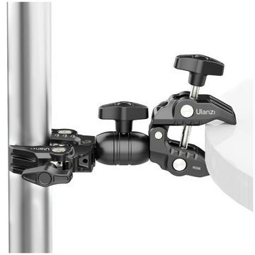 Двойной тиски ULANZI R096 Crab Clam Magic Arm, грузоподъемность 1,5 кг