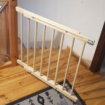 Детские ворота безопасности для лестниц 72-122, высота 76