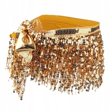 Костюм для танца живота с поясом и цепочкой на бедре