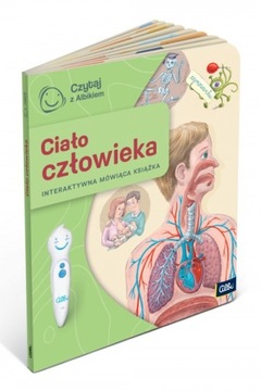 CIAŁO CZŁOWIEKA CZYTAJ Z ALBIKIEM KSIĄŻKA ALBI