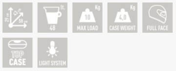 KAPPA TOP CASE 48л MONOKEY