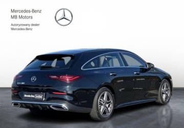 Mercedes CLA C118/X118 Shooting Brake Facelifting 1.3 200 163KM 2025 Mercedes-Benz CLA Salon PL AMG Line Kamera MBUX Panorama Ambiente Gwarancj, zdjęcie 4