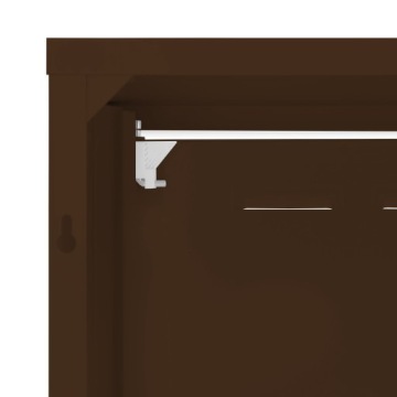 Газовая шкафная коробка 50x70x25 коричневый без спинки