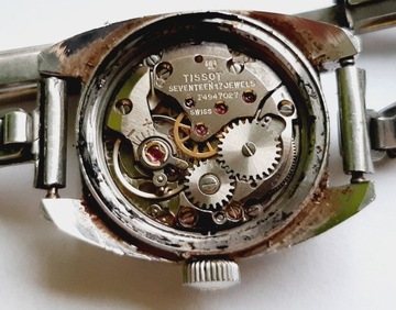 Rewelacyjny, damski szwajcarski zegarek mechaniczny Tissot