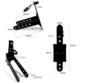 Изготовленное на заказ крепление для бокбера-скрэмблера