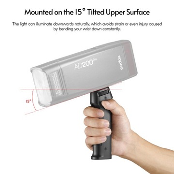 Ручка для вспышки Godox FG-100 Ручка для вспышки Speedlite для камеры