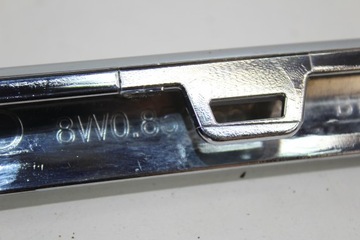 ХРОМИРОВАННАЯ НАКЛАДКА ЗАДНИЙ БАМПЕР AUDI A4 B9 ЦЕЛАЯ 8W0853551A
