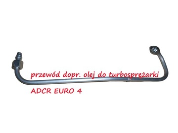 Przewód doprowadzający olej do turbosprężarki ADCR Euro 4