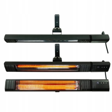 Инфракрасный радиатор, 9 уровней, пульт дистанционного управления, 2,5 кВт, терраса RAY IR таймер