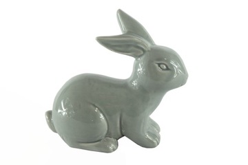 ZAJĄCZEK WIELKANOCNY CERAMICZNY FIGURKA DEKORACJA