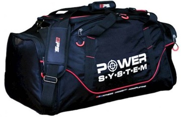 POWER SYSTEM GYM BAG TORBA TRENING MAGNA BLACK/RED
