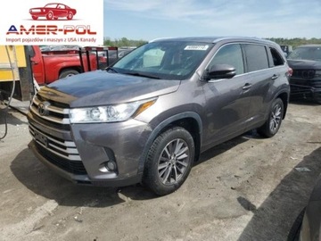Toyota Highlander II 2019 Toyota Highlander 2019r., 3.5l, od ubezpieczalni 3.5 Benzyna 295KM