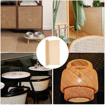 1 рулон тростниковой ленты, имитирующей ротанг