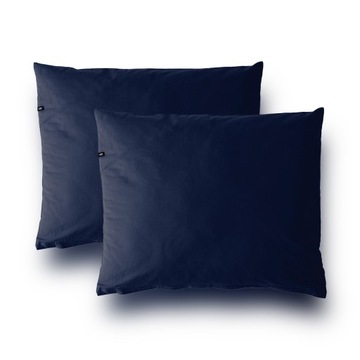 Poszewki na poduszkę 70x80 Granat, czysta gruba bawełna, HOP DESIGN