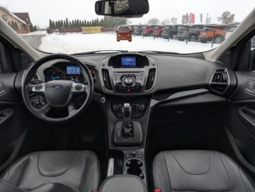 Ford Kuga II SUV 2.0 Duratorq TDCi 163KM 2013 Ford Kuga Panorama Navi Radar Kamera Alu Tempomat Serwis Gwarancja 2.0, zdjęcie 25