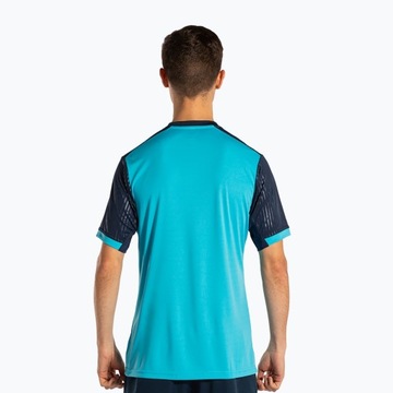 Теннисная рубашка Joma Montreal сине-темно-синяя 102743.013 XL