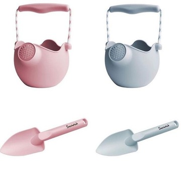 Складная силиконовая лейка Scrunch, ведро Lila