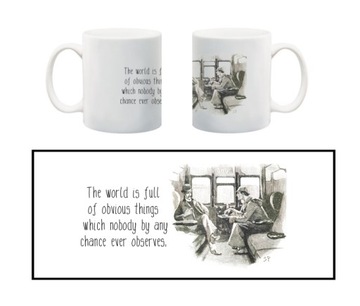 KUBEK Arthur Conan Doyle SHERLOCK CYTATY wzory