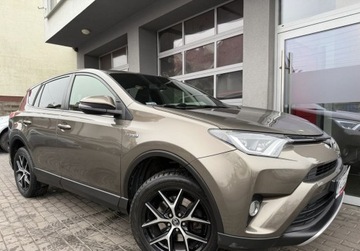 Toyota RAV4 IV MPV Facelifting 2.5 Hybrid 197KM 2016 Toyota RAV4 Salon Polska, Serwis ASO Czujniki, Kamera, 2.5 Hybryda 197KM